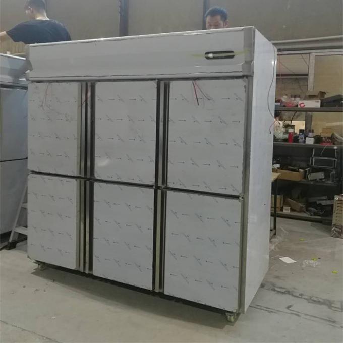 650W Freezer Kulkas Stainless Steel Komersial Untuk Dapur 2